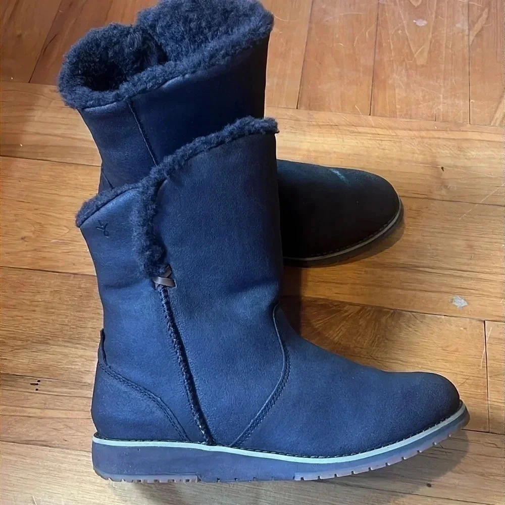 EMU Australia Womens Featherwood Mini Boots Brown Size 8 - Picture 6 of 8